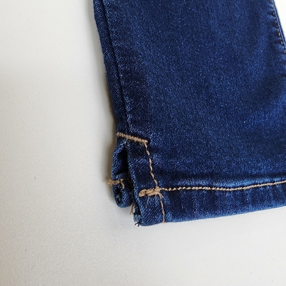 Gloria Vanderbilt All Around Slimming Effect Straight Blue Jeans 32x25 Cropped 8 - Picture 3 of 10